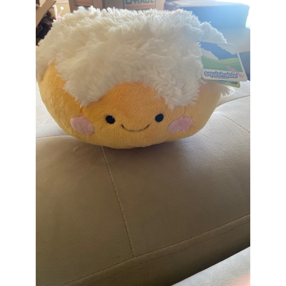 Squishable Mini Cinnamon Bun Plush Project Open Squish Food 7 Inch NWT Retired